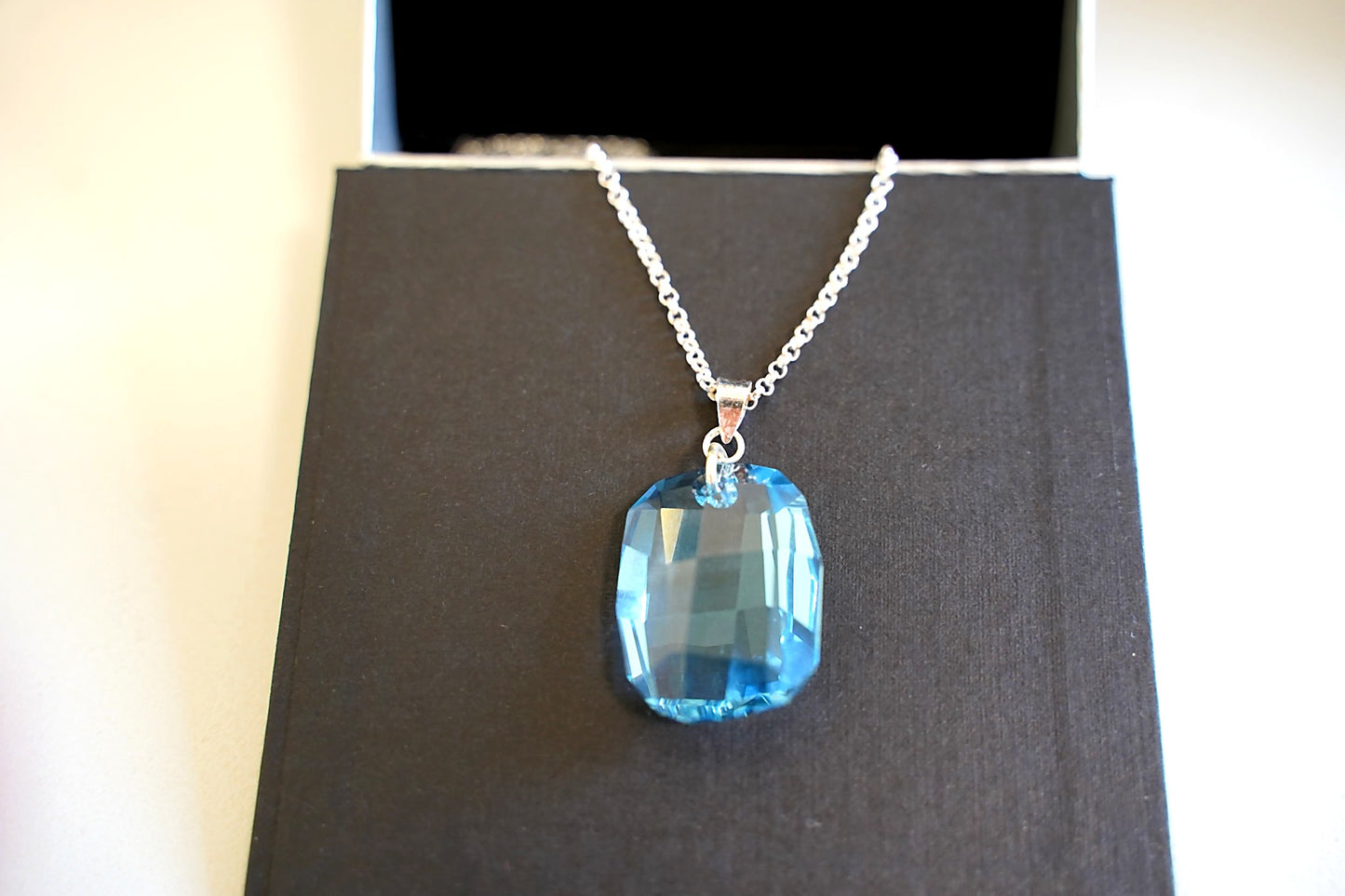 Aqua Cushion Set mit Swarovski® 1007ko