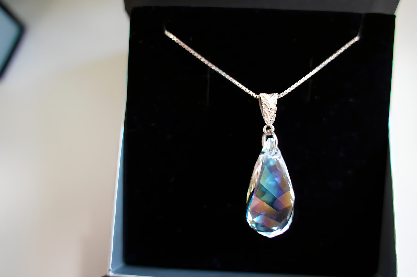 Tropfenpoesie Set mit Swarovski® 1008KO