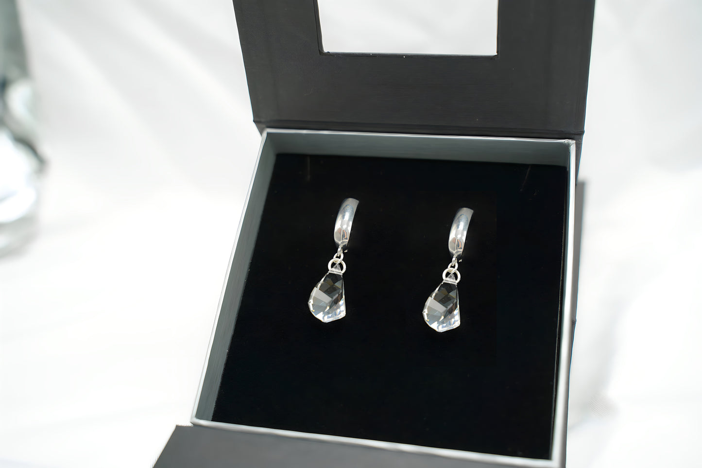Ohrringe Prisma Tropfen mit Swarovski® 1009o