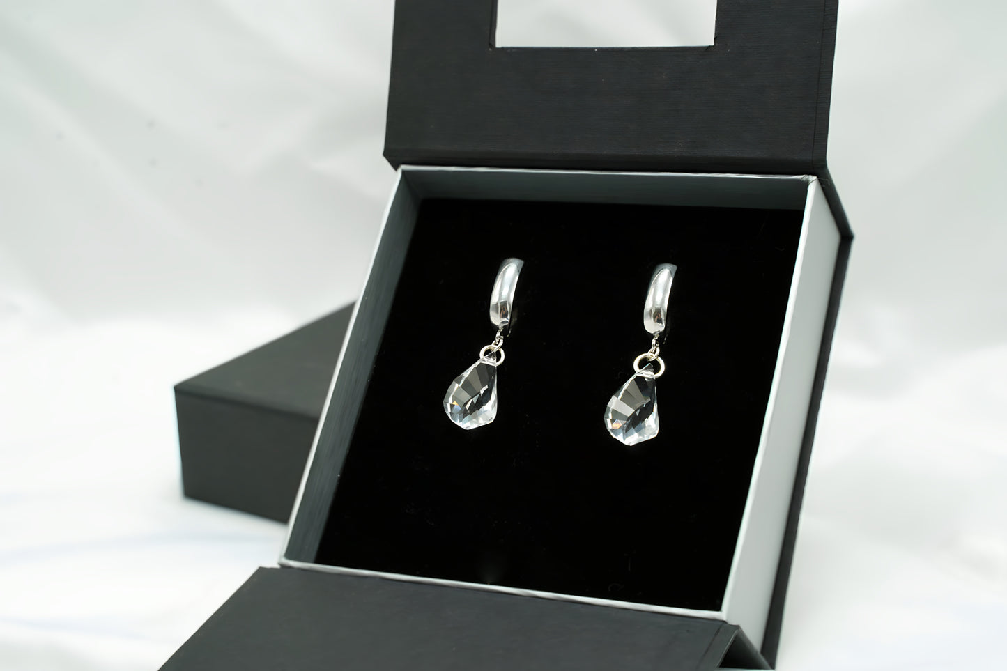 Ohrringe Prisma Tropfen mit Swarovski® 1009o