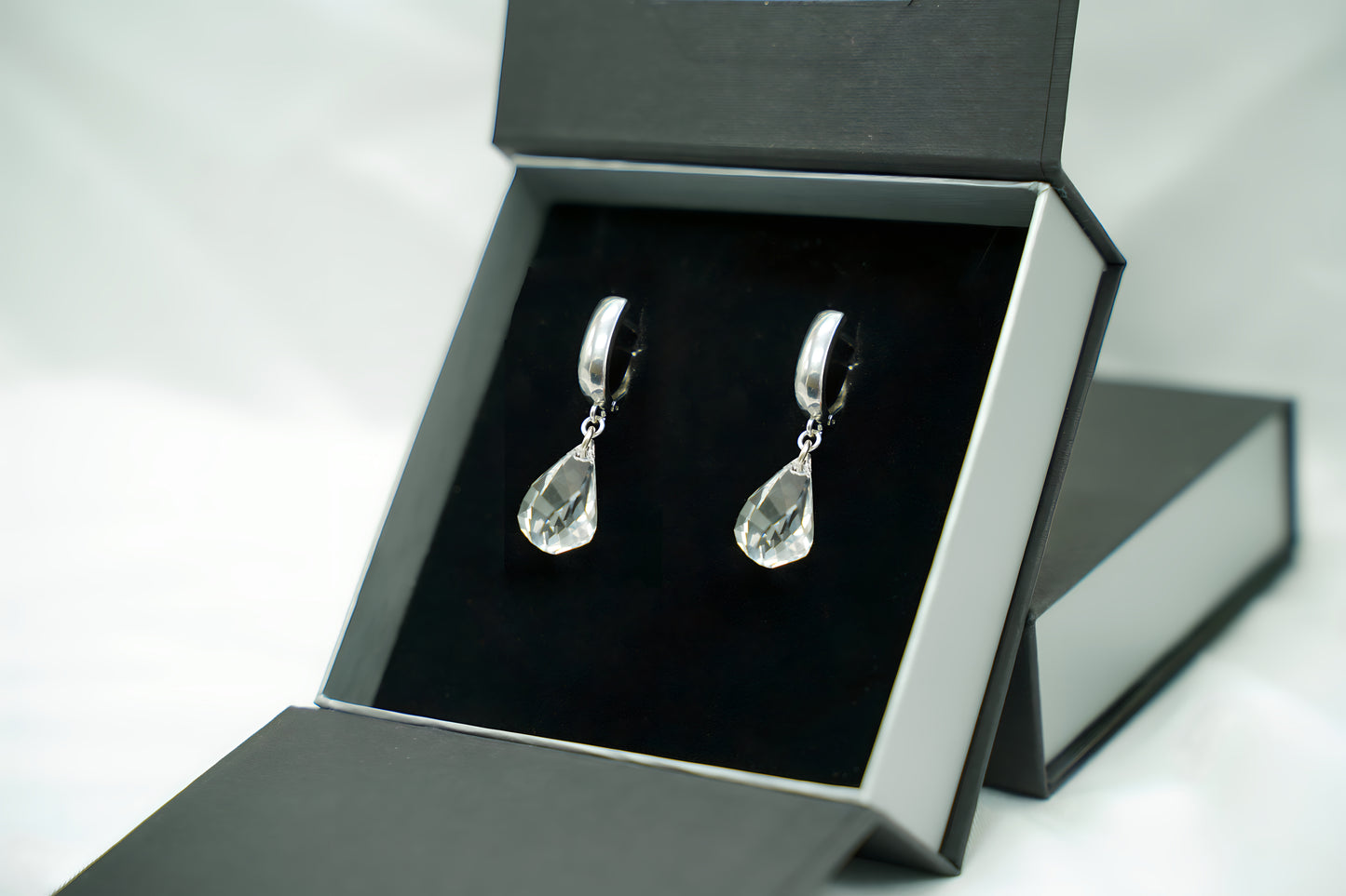 Ohrringe Prisma Tropfen mit Swarovski® 1009o