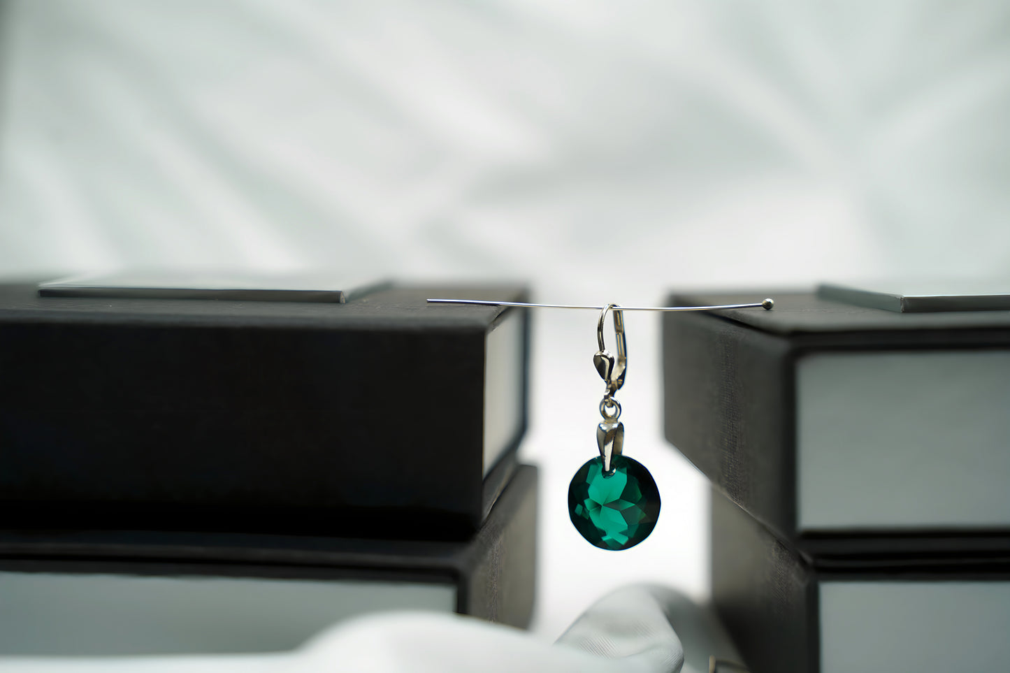 Disc Eleganz Ohrringe mit Swarovski® 1019o