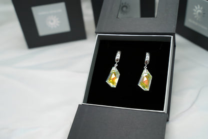 Lichtreflex-Ohrringe mit Swarovski® 1003o