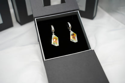 Lichtreflex-Ohrringe mit Swarovski® 1003o