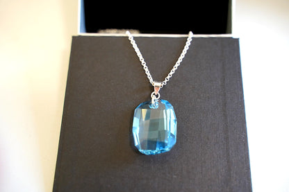 Aqua Cushion Set mit Swarovski® 1007ko