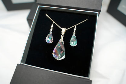 Tropfenpoesie Set mit Swarovski® 1008KO