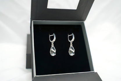Ohrringe Prisma Tropfen mit Swarovski® 1009o