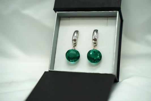 Disc Elegance Ohrringe mit Swarovski® 1018o