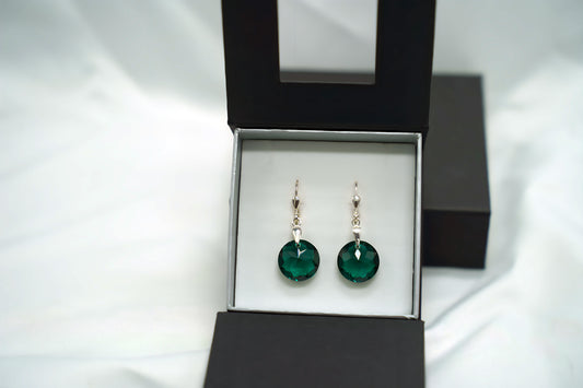Disc Eleganz Ohrringe mit Swarovski® 1019o